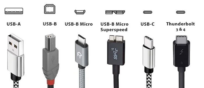 انواع کابل اصلی شارژر سامسونگ USB-C تایپ سی