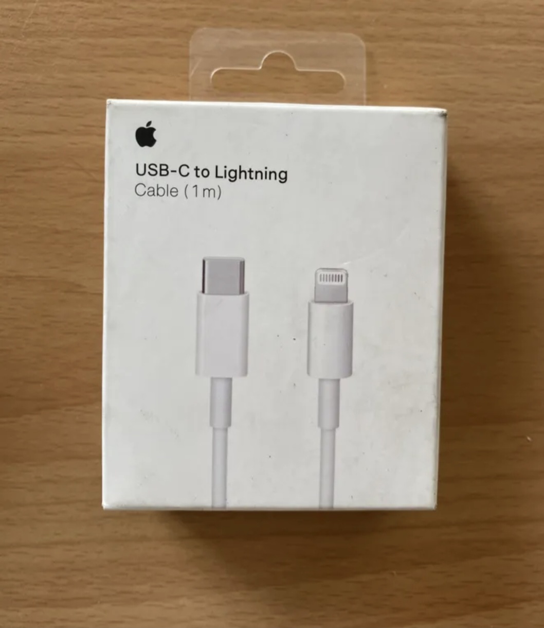 کابل تبدیل USB-C به لایتنینگ مدل A1703 طول 1 متر
