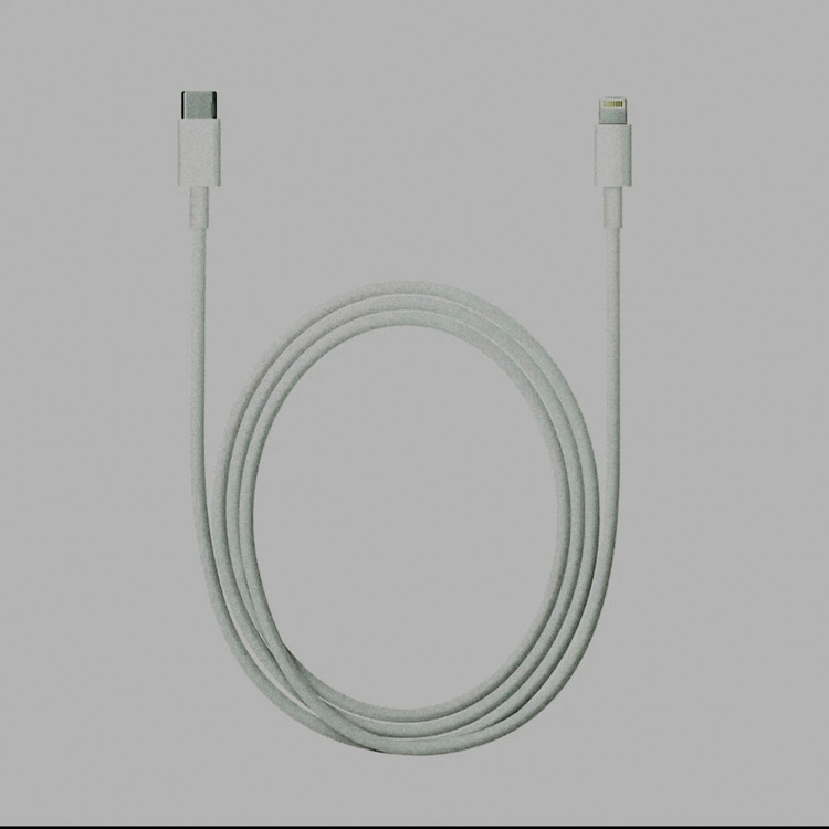 کابل تبدیل USB-C به لایتنینگ مدل A1703 طول 1 متر