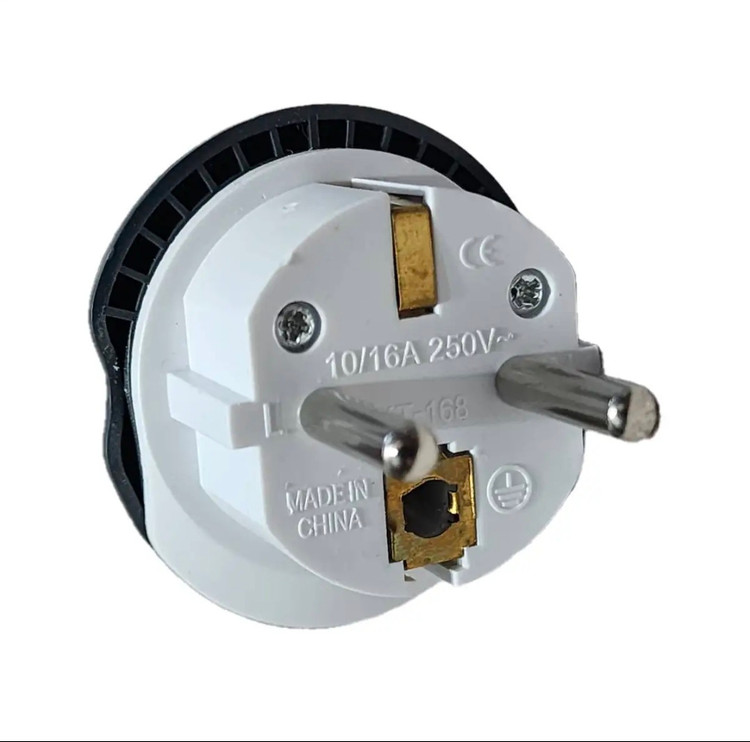 مبدل برق 3 به 2 ماركن مدل KT-168 16A بسته 4 عددی