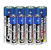 باتری قلمی و نیم قلمی کملیون مدل Super Heavy Duty بسته 8 عددی