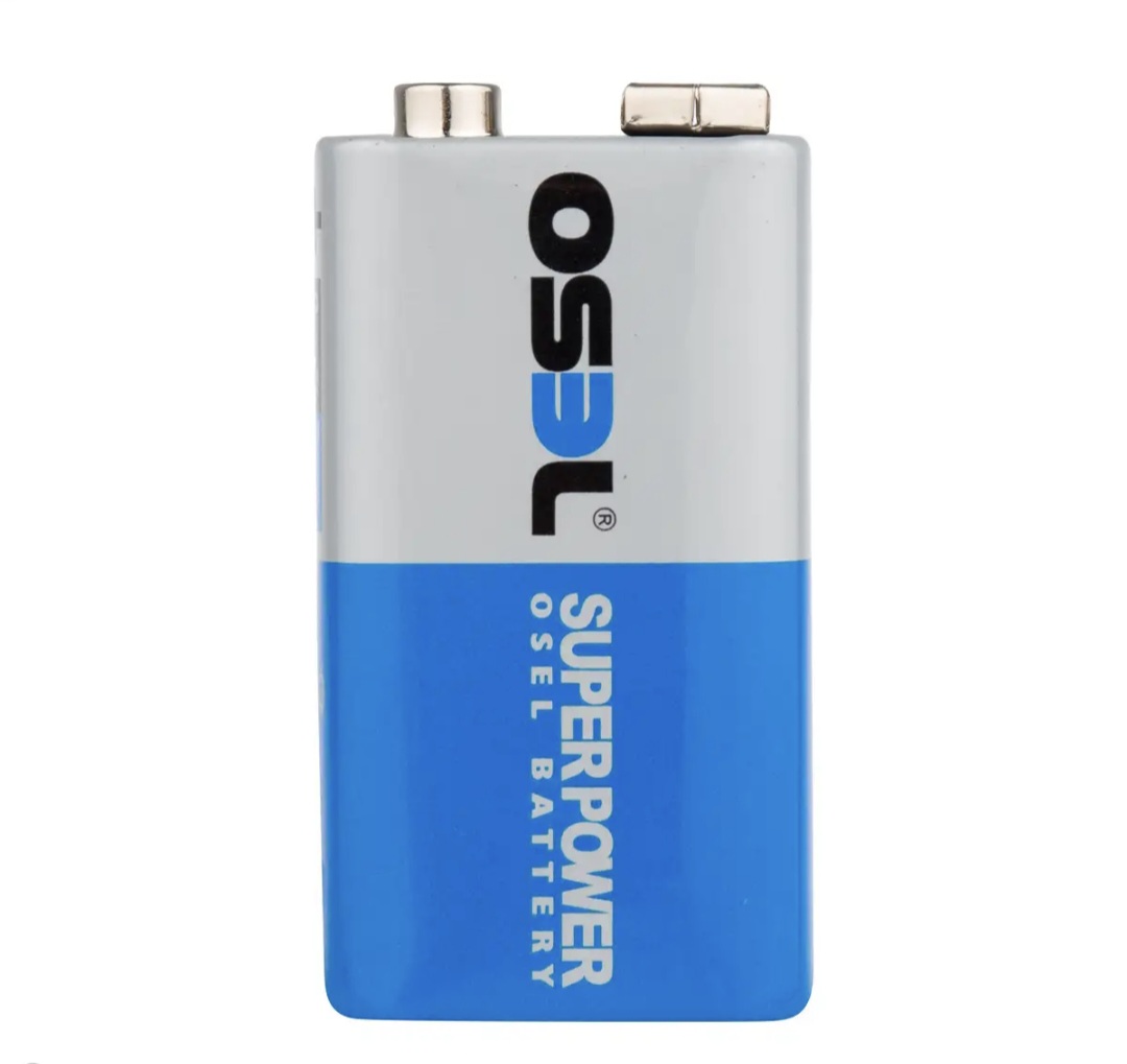 باتری کتابی اوسل مدل Super Power 6F22 بسته ۲ عددی