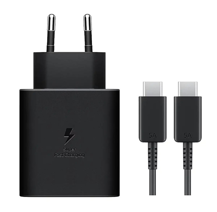 شارژر دیواری 50 وات سامسونگ مدل EP-T5020XBEGWW به همراه کابل USB