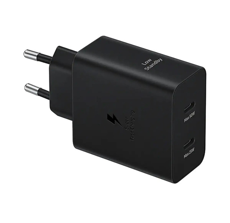 شارژر دیواری 50 وات سامسونگ مدل EP-T5020XBEGWW به همراه کابل USB