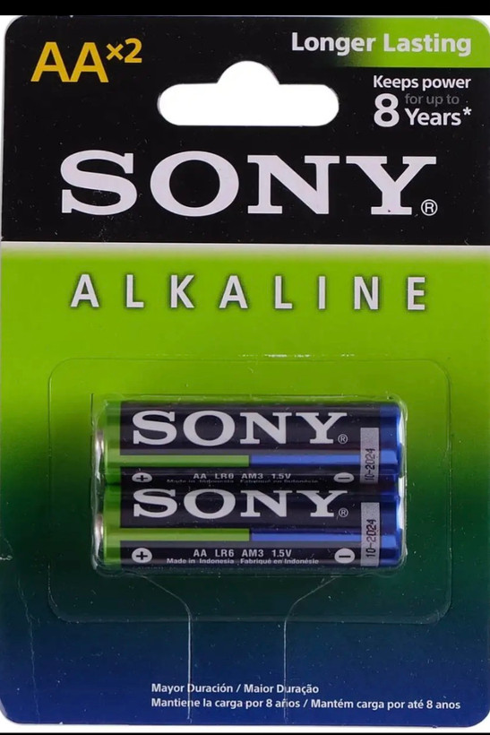 باتری قلمی سونی مدل Alkaline LR6 بسته 10 عددی