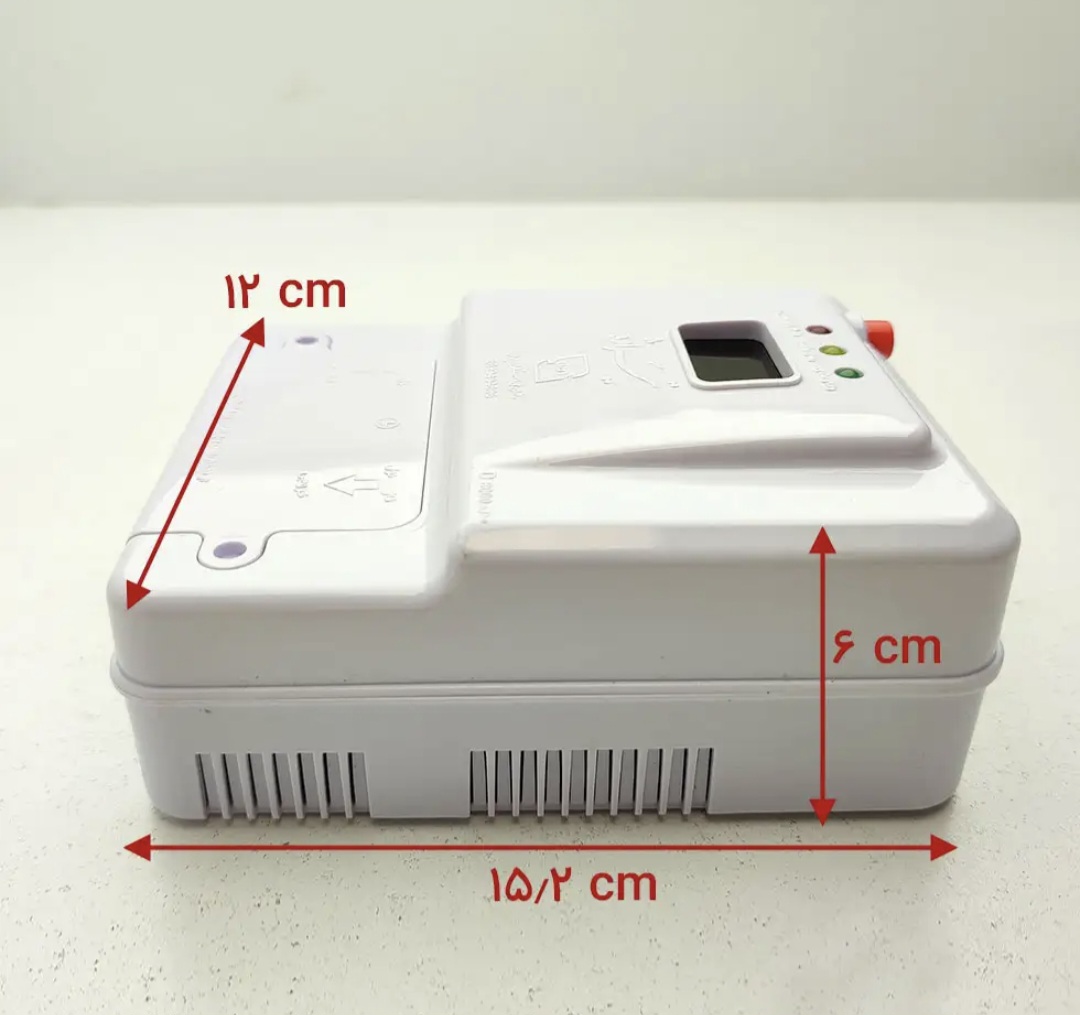 محافظ ولتاژ تیراژه مدل دیجیتالی ترمینال D8000