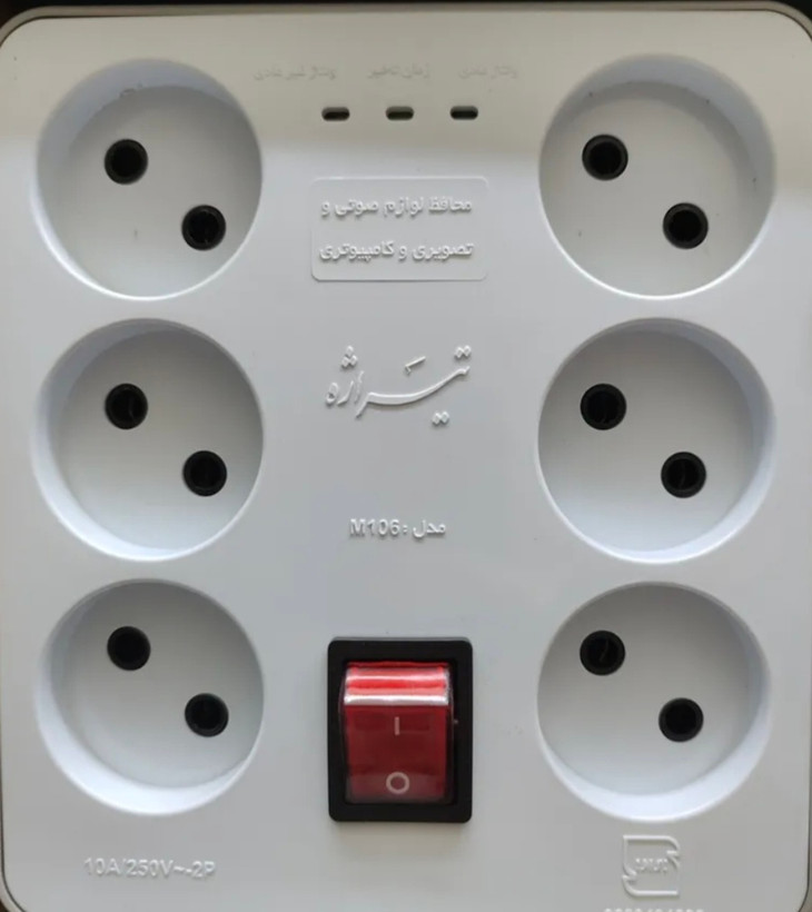 محافظ ولتاژ تیراژه مدل M 106