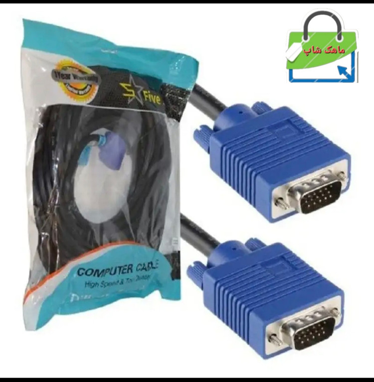 کابل VGA فايو مدل 100 طول 1.5 متر
