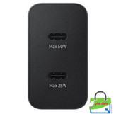 شارژر دیواری 50 وات سامسونگ مدل EP-T5020XBEGWW به همراه کابل USB