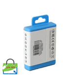 باتری نیم قلمی قابل شارژ کملیون مدل 1.5VLi-AAA650 بسته دو عددی