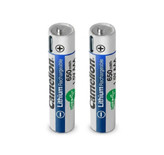 باتری نیم قلمی قابل شارژ کملیون مدل 1.5VLi-AAA650 بسته دو عددی