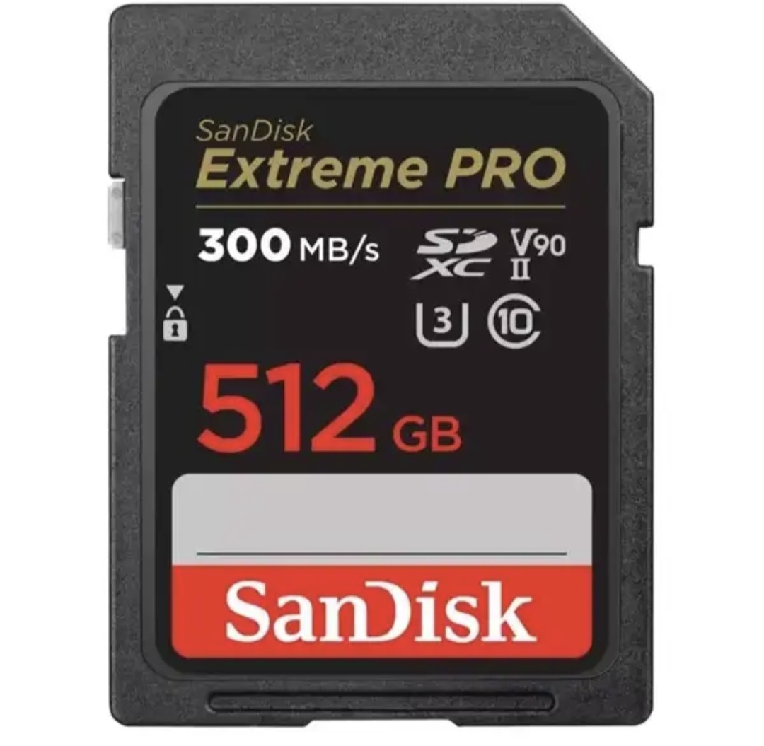 کارت حافظه SDXC سن دیسک مدل Extreme PRO کلاس 10 استاندارد UHS-II U3 سرعت 300M/S ظرفیت 512 گیگابایت