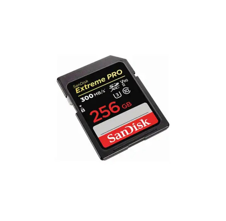 کارت حافظه SDXC سن دیسک مدل Extreme PRO کلاس 10 استاندارد UHS-II U3 سرعت 300MB ظرفيت 256 گیگابایت