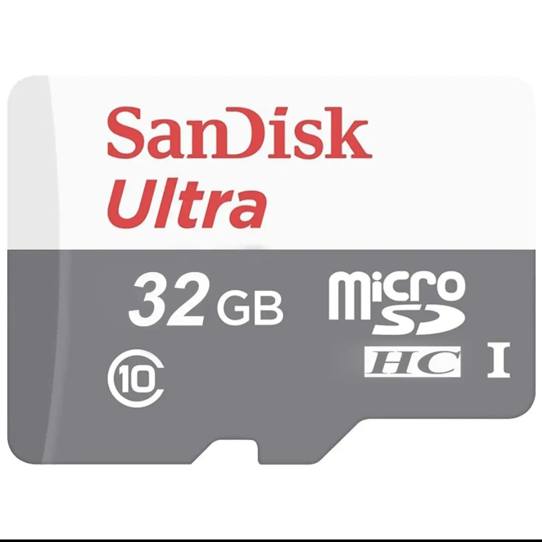 کارت حافظه microSDHC سن دیسک مدل Ultra کلاس 10 استاندارد UHS-I U1 سرعت 100MBps ظرفیت 32 گیگابایت