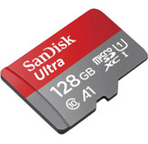 کارت حافظه microSDXC سن دیسک مدل 1 Ultra کلاس 10 استاندارد -UHS سرعت 100p ظرفیت 128 گیگابایت به همراه آداپتور SD