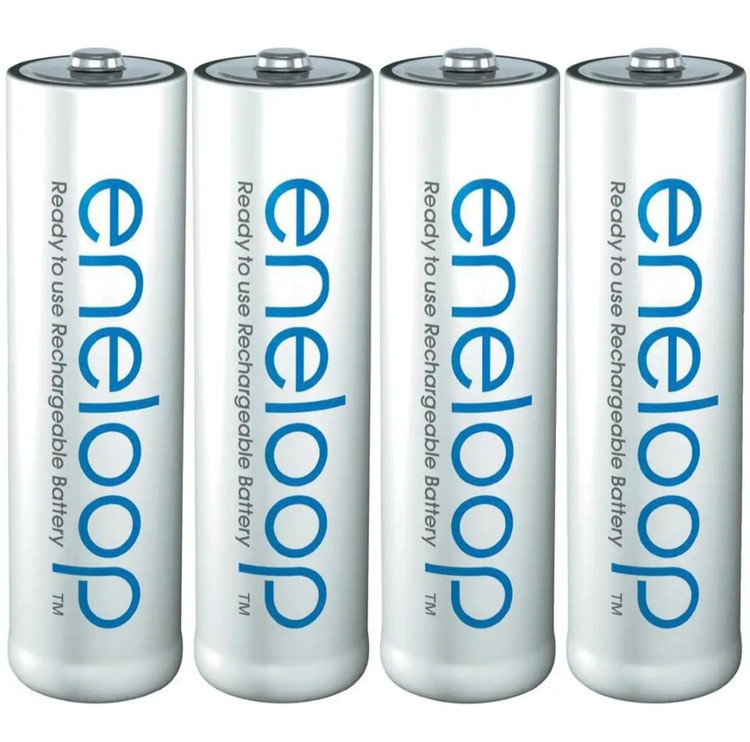 باتری قلمی قابل شارژ پاناسونیک مدل Eneloop BK-3MCCE/4BT بسته 4 عددی