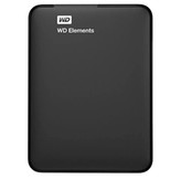 هارد اکسترنال وسترن دیجیتال مدل Elements ظرفیت چهار ترابایت دارای رابط USB Type-A3.2