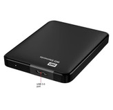 هارد اکسترنال وسترن دیجیتال مدل Elements ظرفیت چهار ترابایت دارای رابط USB Type-A3.2