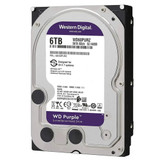 هارد دیسک اینترنال وسترن دیجیتال با رابط 3.0 SATA مدل WD 6TB Purple 256MB SATA 6Gb/s ظرفیت 6 ترابایت