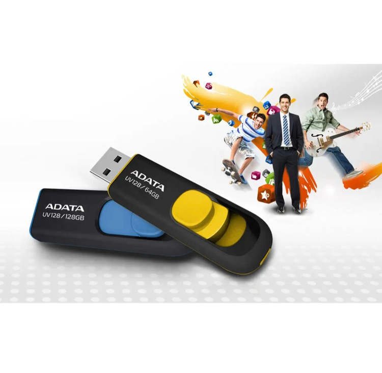 فلش مموری ای دیتا مدل Dash Drive UV128 ظرفیت 32 گیگابایت