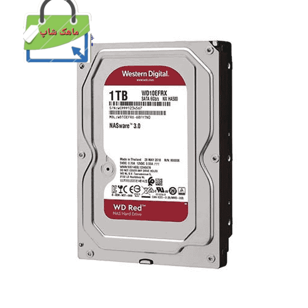 هارد دیسک اینترنال وسترن دیجیتال با رابط SATA مدل WD100EFGX ظرفیت 10 ترابایت