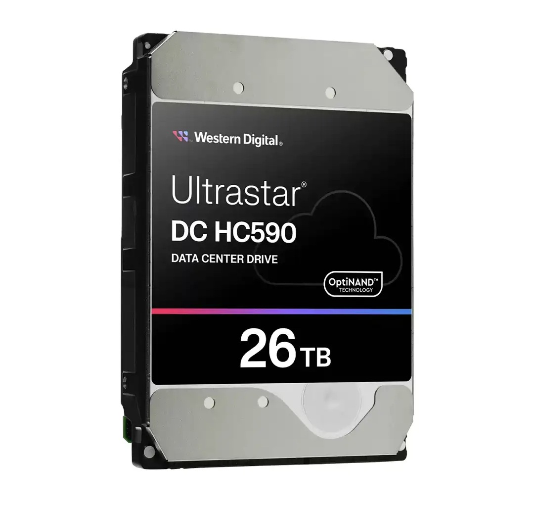هارد دیسک اینترنال وسترن دیجیتال با رابط SATA مدل Ultrastar DC HC590 ظرفیت 26 ترابایت