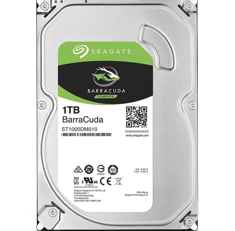 هارد دیسک اینترنال سیگیت مدل BarraCuda ST1000DM010 ظرفیت 1 ترابایت