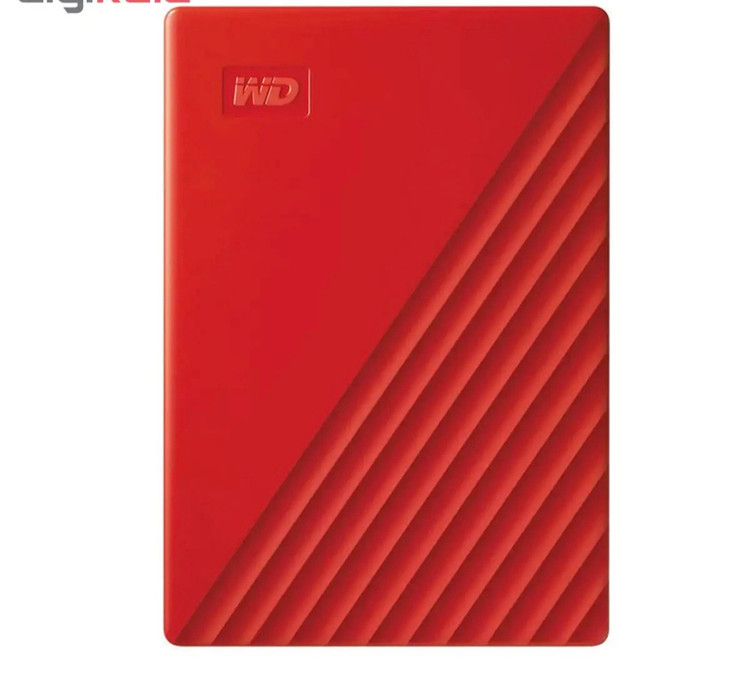 هارد اکسترنال وسترن دیجیتال مدل My Passport ظرفیت پنج ترابایت دارای رابط 3.2 USB Type