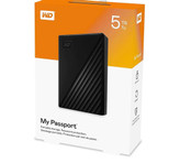 هارد اکسترنال وسترن دیجیتال مدل My Passport ظرفیت پنج ترابایت دارای رابط 3.2 USB Type