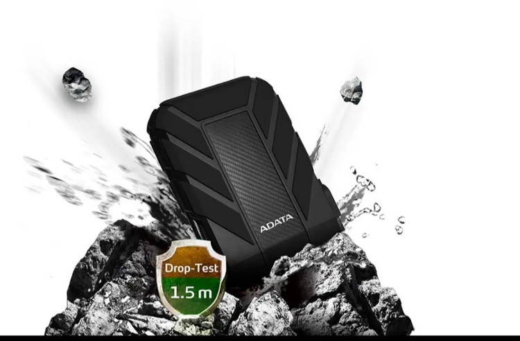 هارد اکسترنال ای دیتا مدل HD710 Pro ظرفیت 2 ترابایت با استاندارد ارتباطی USB 3.2 Gen