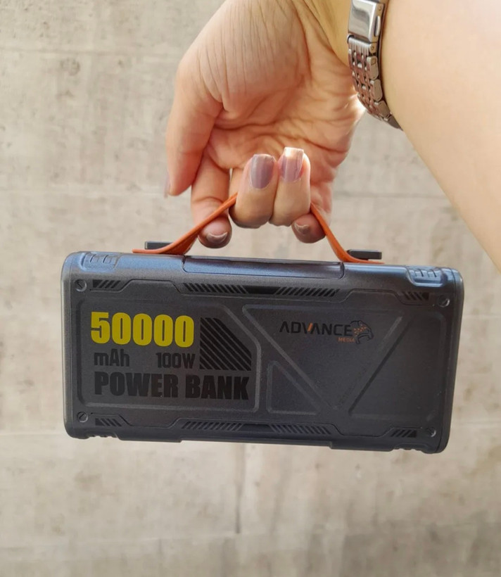 پاوربانک 100 وات ادونس مدل AP10 ظرفيت 50000 میلی آمیر ساعت