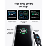 پاوربانک 100 وات انكر مدل 1695 ظرفیت 25000 میلی آمپر ساعت به همراه دو کابل USB
