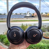 هدفون بلوتوثی انک مدل SoundCore Life Q30 با نویز کنسلینگ فعال (ANC) درگاه شارژ - USB Type دارای میکروفون دوگانه با حذف نویز مجهز به فناوری Hies Audio دارای حالت Transparency برای شنیدن صدای محيط