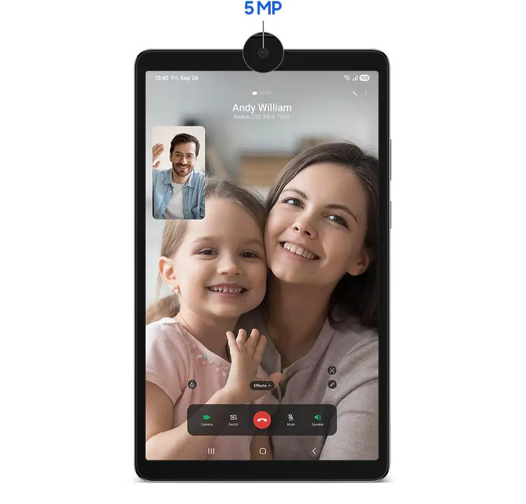 تبلت 8.7 اینچ سامسونگ مدل Galaxy Tab A11 Wi-Fi ظرفیت 64 گیگابایت و رم 4 گیگابایت با نمایشگر TFT LCD رزولوشن 1340800 پیکسل و نرخ نوسازی 90 هرتز باتری 5100 میلی آمپر ساعت و اسپیکر استریو