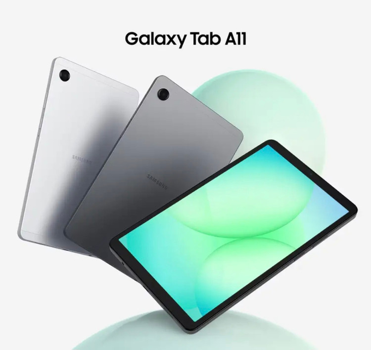 تبلت 8.7 اینچ سامسونگ مدل Galaxy Tab A11 Wi-Fi ظرفیت 64 گیگابایت و رم 4 گیگابایت با نمایشگر TFT LCD رزولوشن 1340800 پیکسل و نرخ نوسازی 90 هرتز باتری 5100 میلی آمپر ساعت و اسپیکر استریو