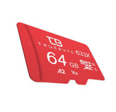 کارت حافظه microSD تروبایت مدل 30-2-633، ظرفیت 64 گیگابایت استاندارد سرعت 13-UHS، سرعت خواندن 95 مگابایت بر ثانیه مقاوم در برابر شوک