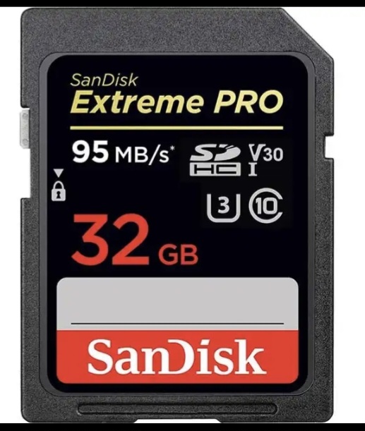 کارت حافظه SDHC سن دیسک مدل 30 Extreme Pro کلاس 10 استاندارد UHS-I U3 سرعت 633X 95MBps ظرفیت 32 گیگابایت
