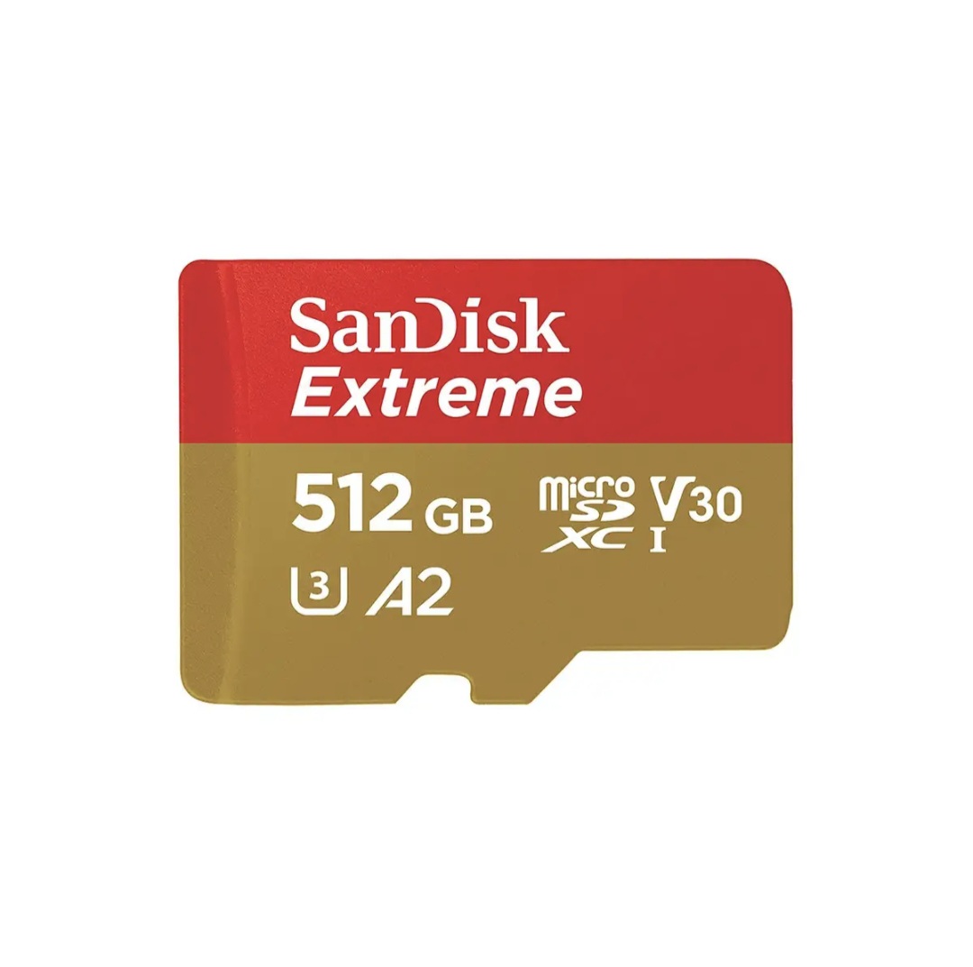 کارت حافظه microSDXC سن دیسک مدل Extreme کلاس 2 استاندارد 3 -UHS سرعت 190MB ظرفیت 512  گیگابایت