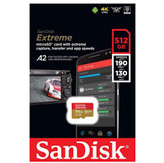 کارت حافظه microSDXC سن دیسک مدل Extreme کلاس 2 استاندارد 3 -UHS سرعت 190MB ظرفیت 512 گیگابایت