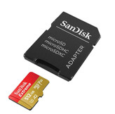 کارت حافظه microSDXC سن دیسک مدل Extreme کلاس 2 استاندارد 3 -UHS سرعت 190MB ظرفیت 512 گیگابایت