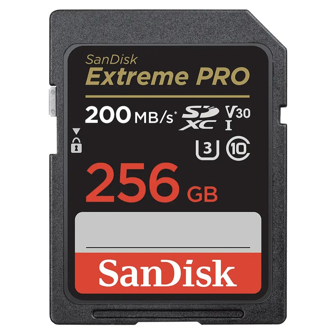 کارت حافظه SDXC سن دیسک مدل 30 Extreme Pro کلاس 10 استاندارد UHS-I U3 سرعت 200MB/S ظرفیت 256 گیگابایت