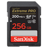 کارت حافظه SDXC سن دیسک مدل 30 Extreme Pro کلاس 10 استاندارد UHS-I U3 سرعت 200MB/S ظرفیت 256 گیگابایت