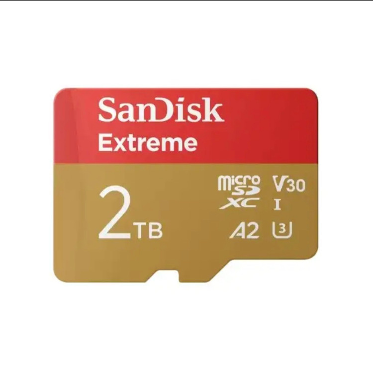 کارت حافظه microSDXC سن دیسک مدل Extreme V30 کلاس 10 استاندارد UHS-I U3 سرعت 240 ظرفیت 2 ترابایت