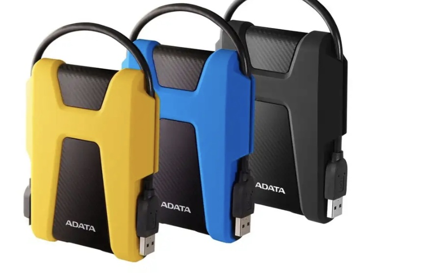 هارد اکسترنال 2 ترابایت ای دیتا مدل HD680 استاندارد ارتباطی 1 3.2 USB سرعت چرخش 5400 دور در دقیقه مقاوم در برابر ضربه و خط و خش