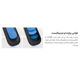 فلش مموری کشویی ای دیتا مدل 128 DashDrive ظرفیت 128GB، رابط 3.0 USB با سرعت خواندن 90 و نوشتن 40 مگابایت بر ثانیه طراحی بدون درپوش و بدنه مات ضد خش و گردوغبار