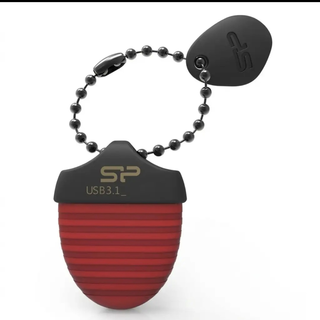 فلش مموری سیلیکون پاور مدل Jewel J30 ظرفیت 64 گیگابایت رابط 3.1 USB مقاوم در برابر نفوذ مایعات غبار و شوک سازگار با ویندوز مک و لینوکس بدنه پلاستیکی با  کیفیت