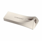 فلش مموری سامسونگ مدل Bar Plus MUF-32BE ظرفیت 16 گیگابایت با پورت USB سه نقطه یک بدنه فلزی و مقاوم در برابر آب شوک حرارت مغناطیس و اشعه ایکس